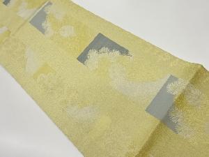 若松模様織出し袋帯